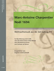 Noel 1694 Recorder Quartet with Harpsichord ad lib. cover